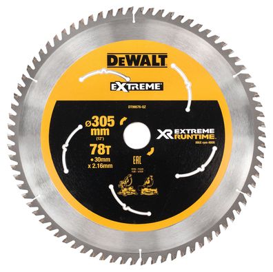 DeWALT Kreissaegeblatt stat. 305/30mm 78 WZ/FZ DT99576-QZ