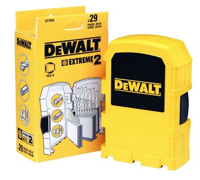 DeWALT Metallbohrer-Set 29-tlg. HSS-G DT7926-XJ