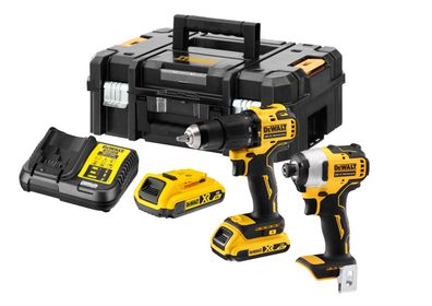 DeWALT Akku-Kombopack (2-tlg.), 18V DCK2062D2T-QW