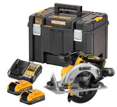 DeWALT Akku-Handkreissäge, 55 mm, 18V / 3,5Ah DCS565S2T-QW