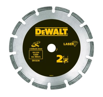 DEWALT Diamanttrennscheibe LaserHP2 230mm DT3773-XJ