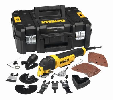 DeWALT Osz. Multi-Tool Set 300 Watt in TSTAK DWE315KT-QS