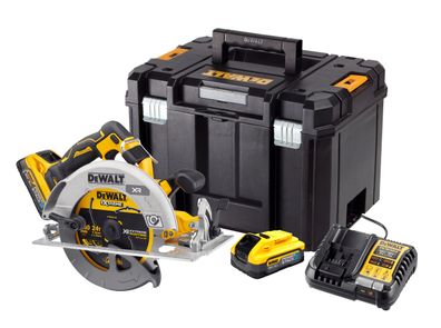 DeWALT Akku-Handkreisaege 18V/5Ah DCS573H2T-QW