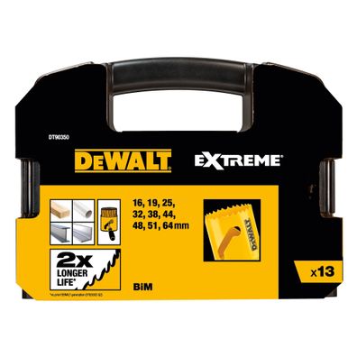 DeWALT Lochsaegen-Set BIM Universal, 13-tlg. DT90350-QZ