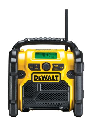 DeWALT Akku- und Netz-Radio fuer 10,8 - 18V DCR020-QW