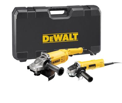 DeWALT Winkelschleifer Doppelset 230/125mm DWE494TWIN-QS