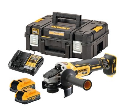 DeWALT Akku-Winkelschleifer, 125mm, 18V/3,5Ah DCG405S2T-QW