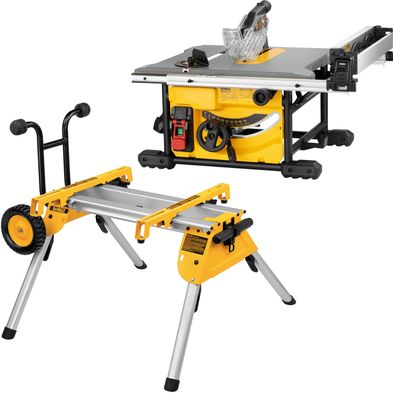 DeWALT Tischkreissaege 210 mm m. Untergestell DWE7485RS-QS