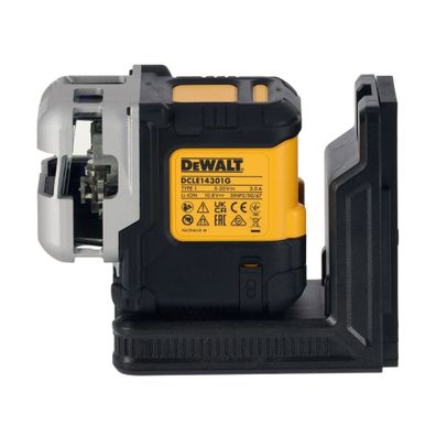 DeWALT Multilinienlaser, Grün, 3x180°, USB-C DCLE14301GB-XJ