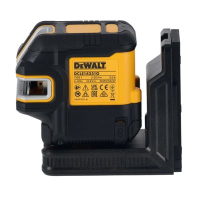 DEWALT Kombilaser, Rot, 2x180°, 5 P, USB-C DCLE14251GB-XJ