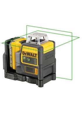 DeWALT Multilinienlaser, Grün, 2x360°, 10,8V DCE0811D1G-QW