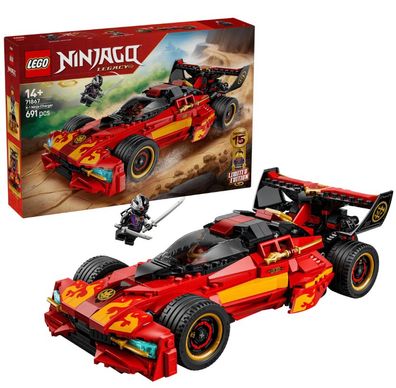 LEGO® Ninjago 71867 15-jähriges Jubiläum des X-1 Ninja Supercar