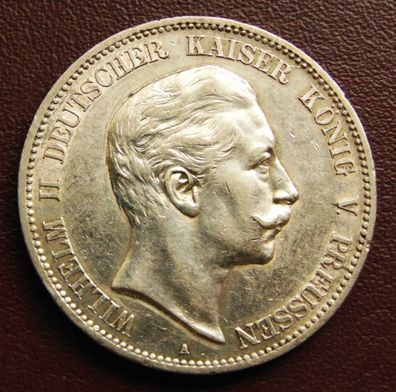 Preussen. 5 Mark 1907 A