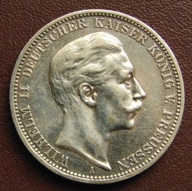 Preussen. 3 Mark 1909 A