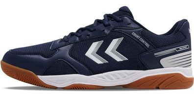 Hummel Handballschuhe Court Control II 225341 Black Iris-37,5