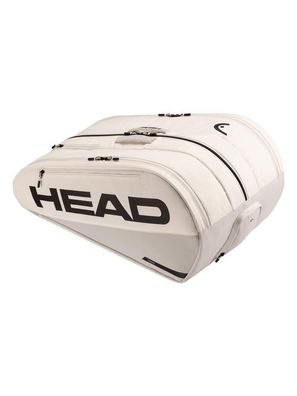Head Tour Racquet Bag XL White/Black Schlägertasche Tennistasche