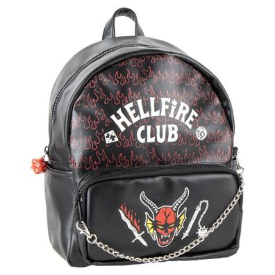 Stranger Things Rucksack Kunstleder Freizeitrucksack Travel Bag für Erwachsene