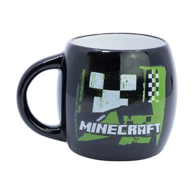 Minecraft Iconic Mono Globe Tasse 380 ml in Geschenkbox