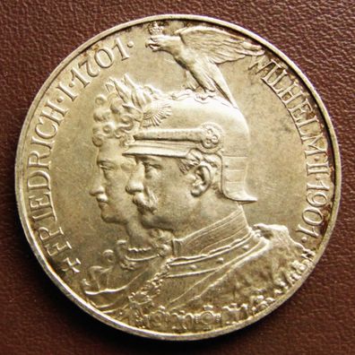Preussen. 5 Mark 1901, Denkmünze