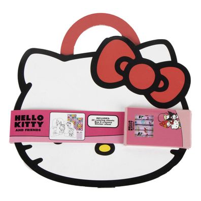Hello Kitty Malbuch Beschäftigungsalbum für Reise und Freizeit