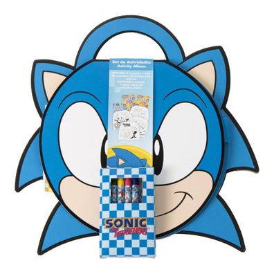Sonic Malbuch Beschäftigungsalbum für Reise und Freizeit
