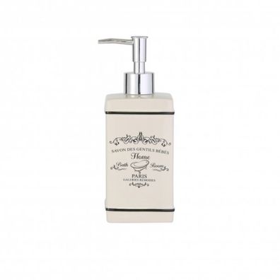 Paris Seifenspender 500 ml - Pumpdosierer aus Steingut