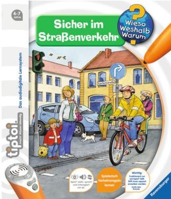 Ravensburger tiptoi Wieso? Weshalb? Warum? Sicher im Straßenverkehr