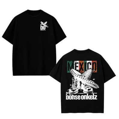 Böhse Onkelz Mexico T-Shirt Herren - Rock Band Fan Shirt Sombrero Design