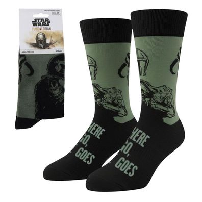 Star Wars Mandalorian Socken für Erwachsene bequeme Alltagssocken Größe 38-45
