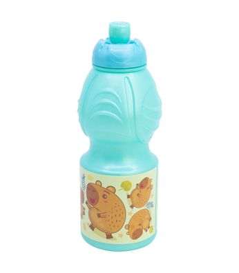 Capibara Sport Bottle 400 ml für Kindergarten Freizeit und Reise