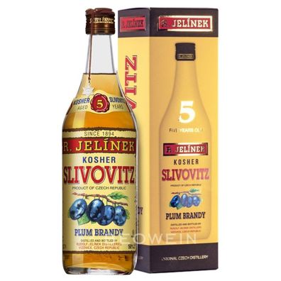 Jelinek Slivovitz Gold 5 Jahre Koscher 0,7 l