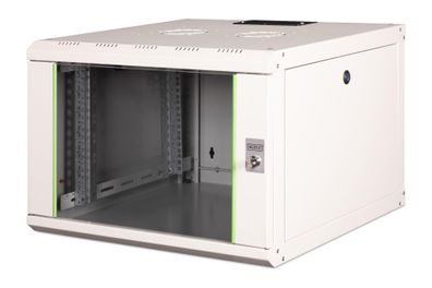 Digitus Defekt Netzwerkschrank 19 Zoll 7 HE Wandmontage 600 mm Grau