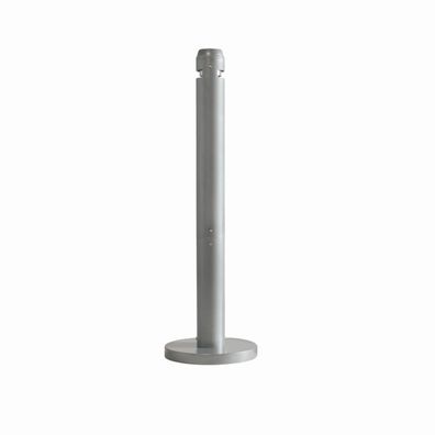 Rubbermaid Commercial Smokers Pole Standaschenbecher 104 cm Silber wetterfest