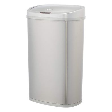 Amazon Basics Mélleimer 50 L Edelstahl mit Bewegungssensor rechteckig Defekt