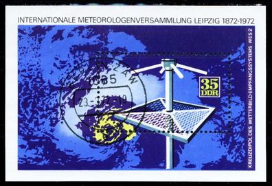DDR BLOCK Kleinbogen Block 35 gestempelt X2C0032