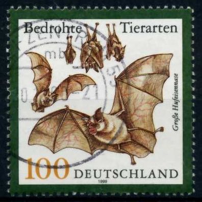 BRD 1999 Nr 2086 zentrisch gestempelt X6D453E