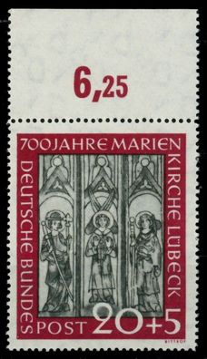 BRD 1951 Nr 140 postfrisch ORA X6DD396