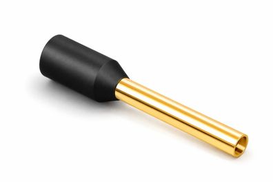 Viablue OFC-Aderendhülsen - 1,5mm² - 24k vergoldet - Kunststoff-Kragen