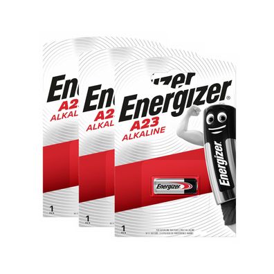 3x Energizer A23 12V Batterie Knopfzelle MN21 L1028 LRV08 23GA 55mAh