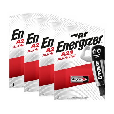 4x Energizer A23 12V Batterie Knopfzelle MN21 L1028 LRV08 23GA 55mAh
