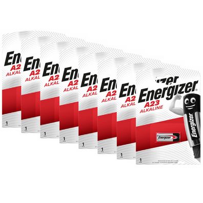 8x Energizer A23 12V Batterie Knopfzelle MN21 L1028 LRV08 23GA 55mAh