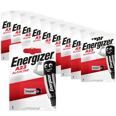 10x Energizer A23 12V Batterie Knopfzelle MN21 L1028 LRV08 23GA 55mAh