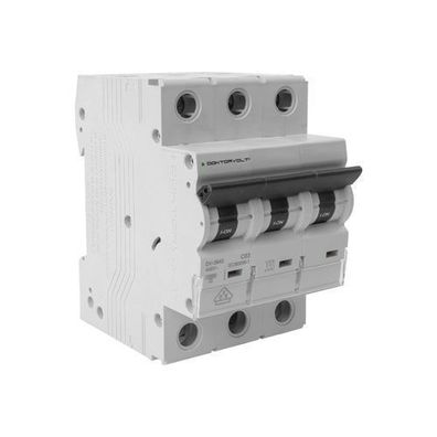 Leitungsschutzschalter MCB 10kA 3P 63A C63A Doktorvolt VDE LS-Schalter DV-3943