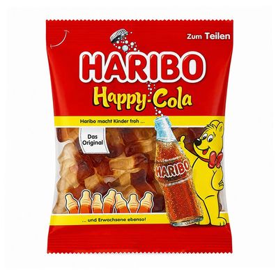 HARIBO Happy Cola Tüte, Fruchtgummi 175g