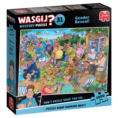Wasgij Mystery 31, Die große Geschlechtsenthüllung, 1000 Teile Puzzle