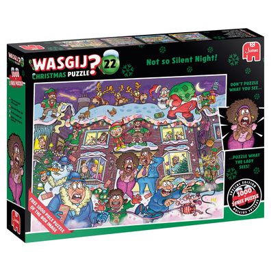 Wasgij Christmas 22, eine stille Nacht dieses mal, 2x1000 Teile Puzzle