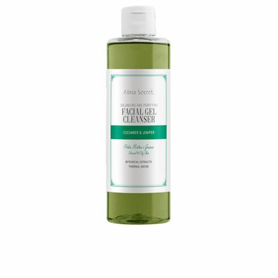 Alma Secret Facial Gel Cleanser Quilibrante y Purificante Pepino y Enebro 200ml