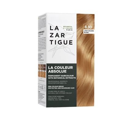Lazartigue, La Couleur Absolue, permanente Haarfarbe, 8.30 Uhr, hellgoldblond, 143 ml