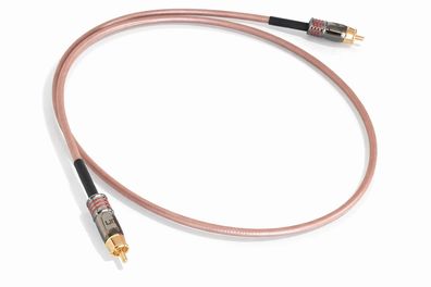 RG 142 - HighEnd Digitalkabel - 50 Ohm - Cinch auf Cinch - SolidCore - Silberkabel