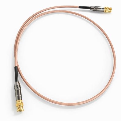 RG 142 - HighEnd Digitalkabel - 50 Ohm - BNC auf BNC - SolidCore - Silberkabel